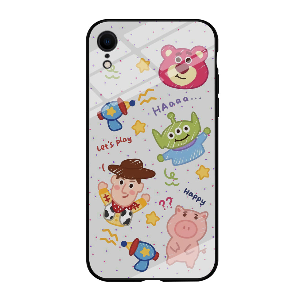 The Story of Toy Crayon Art iPhone XR Case