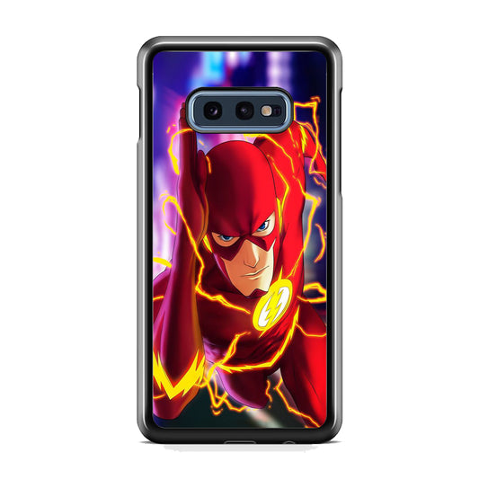 The Flash In Action Samsung Galaxy S10E Case