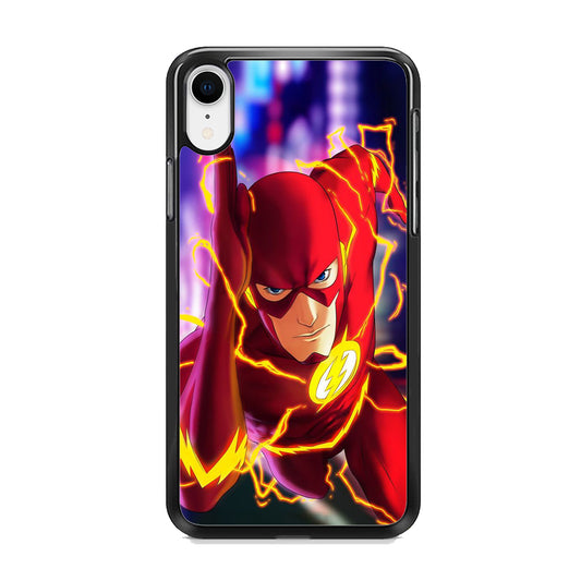 The Flash In Action iPhone XR Case