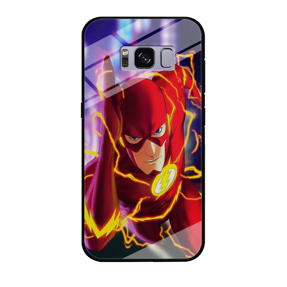 The Flash In Action Samsung Galaxy S8 Case