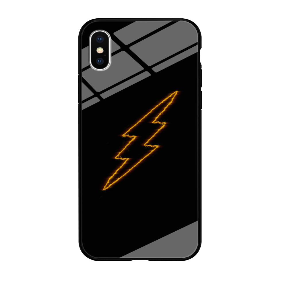 The Flash Light Symbol iPhone X Case