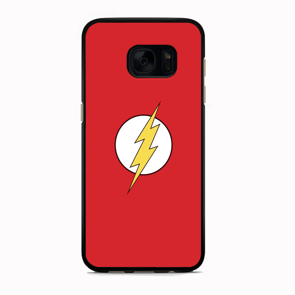 The Flash Red Logo Samsung Galaxy S7 Edge Case