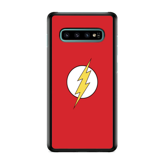 The Flash Red Logo Samsung Galaxy S10 Case