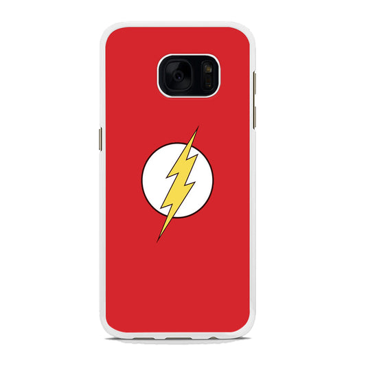 The Flash Red Logo Samsung Galaxy S7 Edge Case