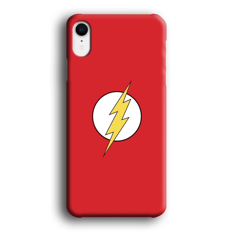 The Flash Red Logo iPhone XR Case