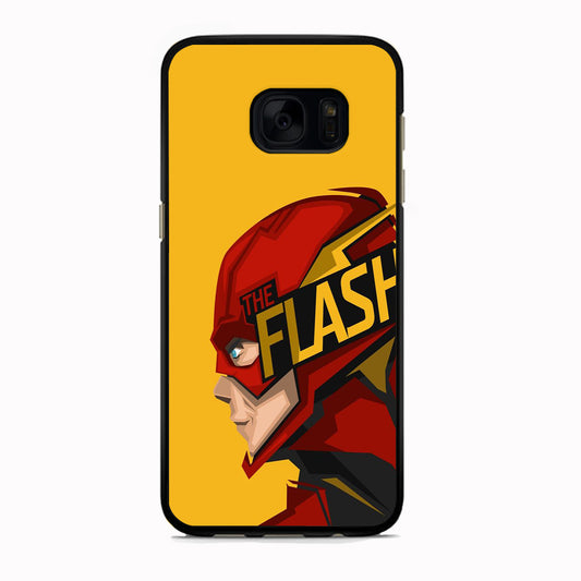 The Flash Side Yelow Samsung Galaxy S7 Edge Case