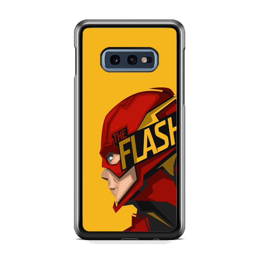 The Flash Side Yelow Samsung Galaxy S10E Case
