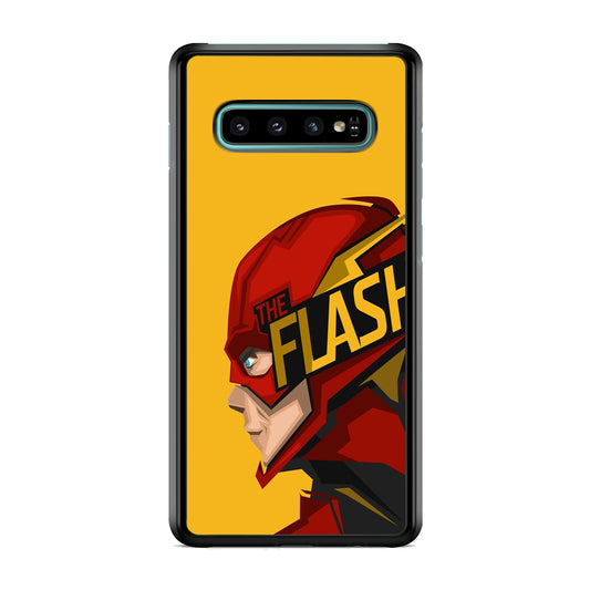The Flash Side Yelow Samsung Galaxy S10 Case