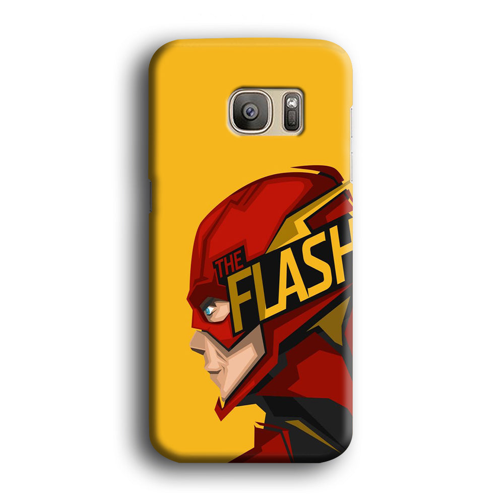 The Flash Side Yelow Samsung Galaxy S7 Case 3D Case
