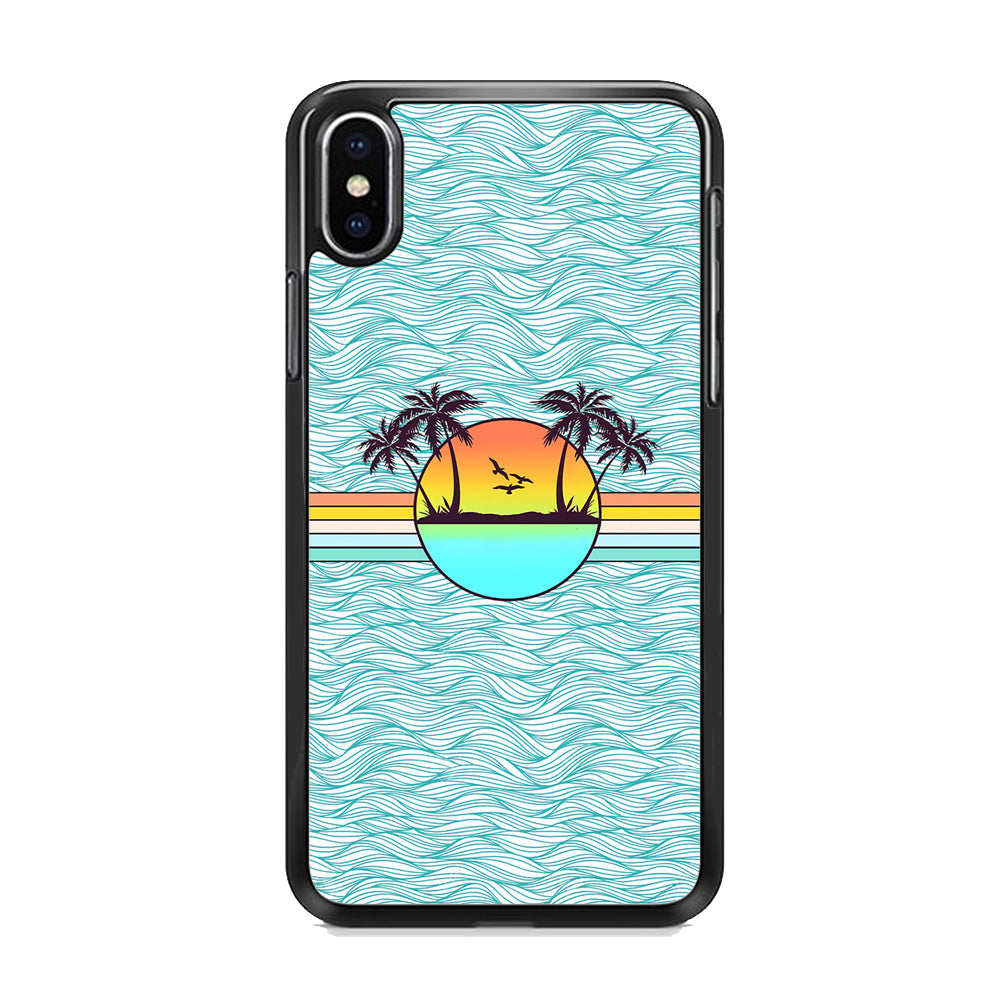 The Ocean Timepiece iPhone X Case