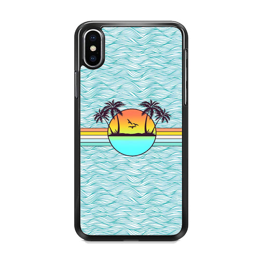 The Ocean Timepiece iPhone XS Case