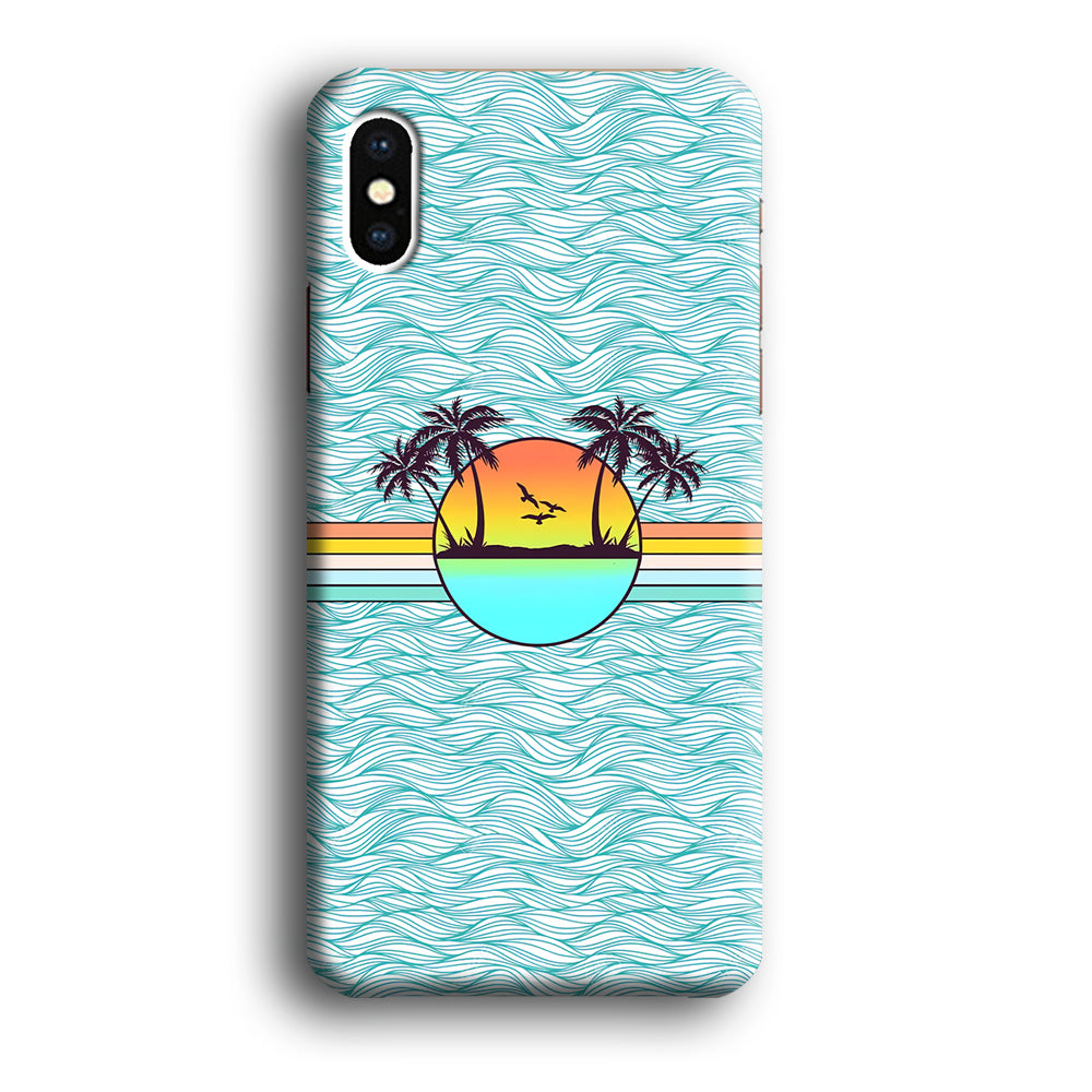 The Ocean Timepiece iPhone X Case