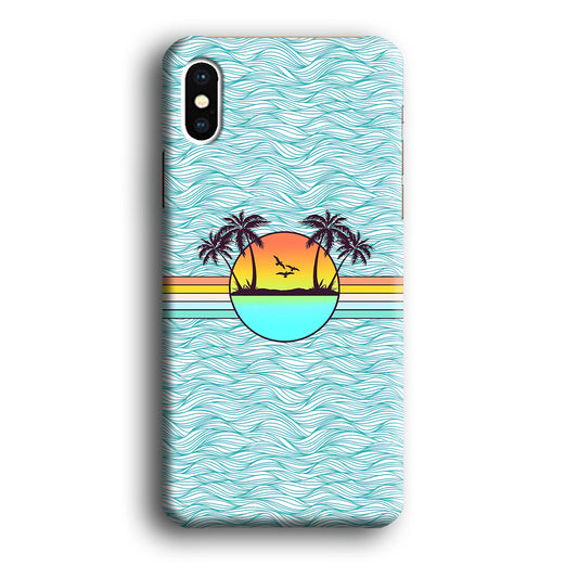 The Ocean Timepiece iPhone X Case