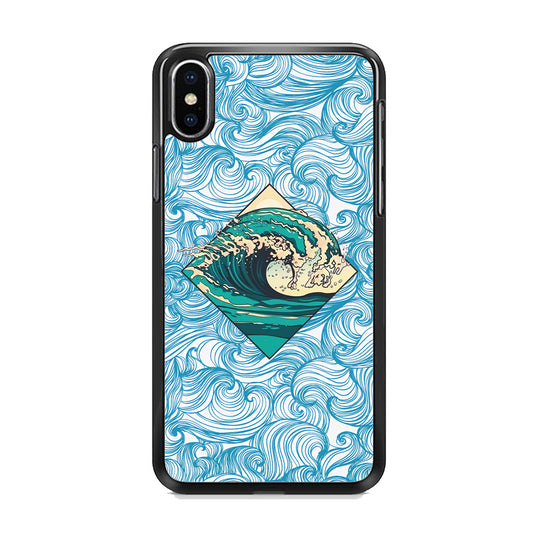 The Ocean Vibes iPhone X Case