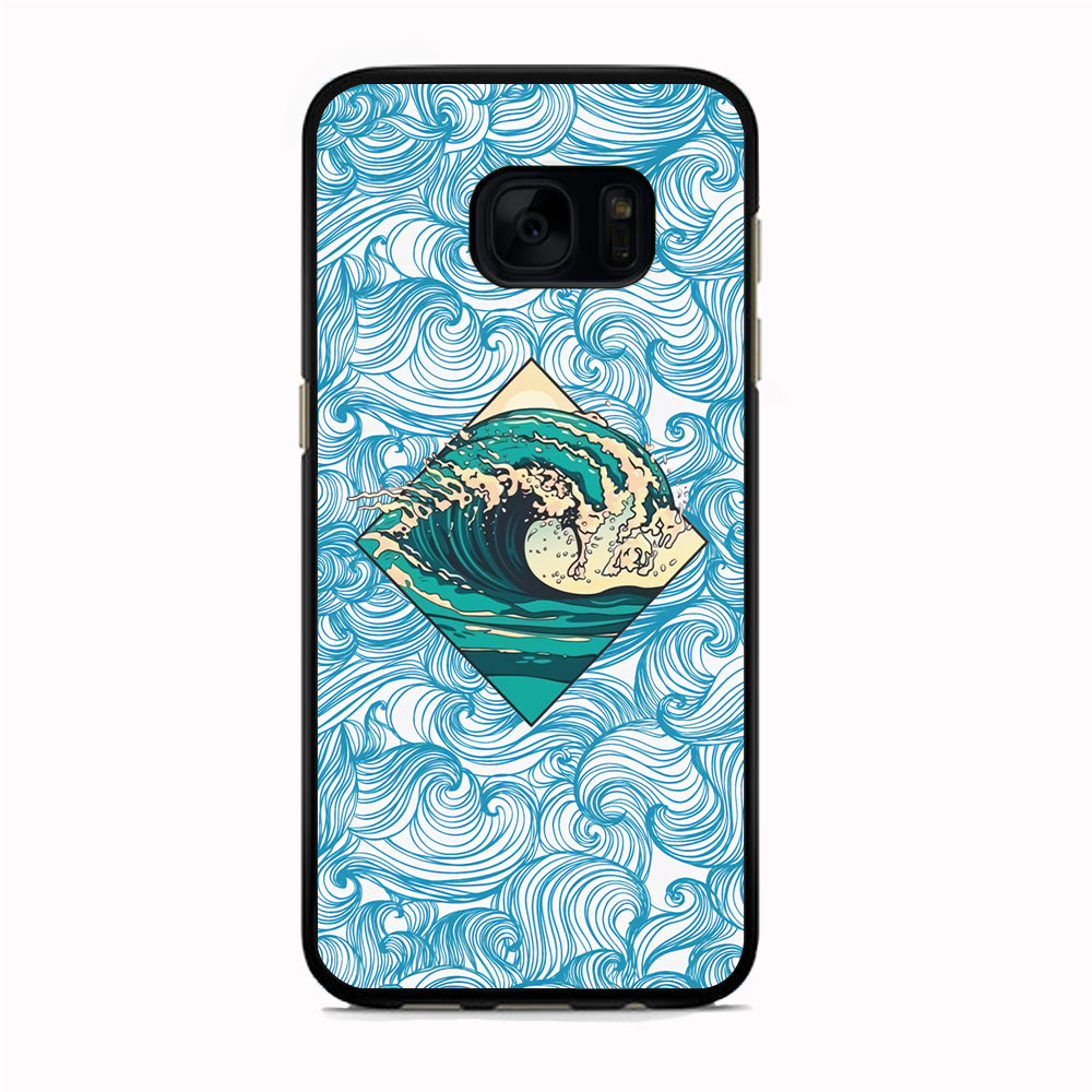 The Ocean Vibes Samsung Galaxy S7 Edge Case