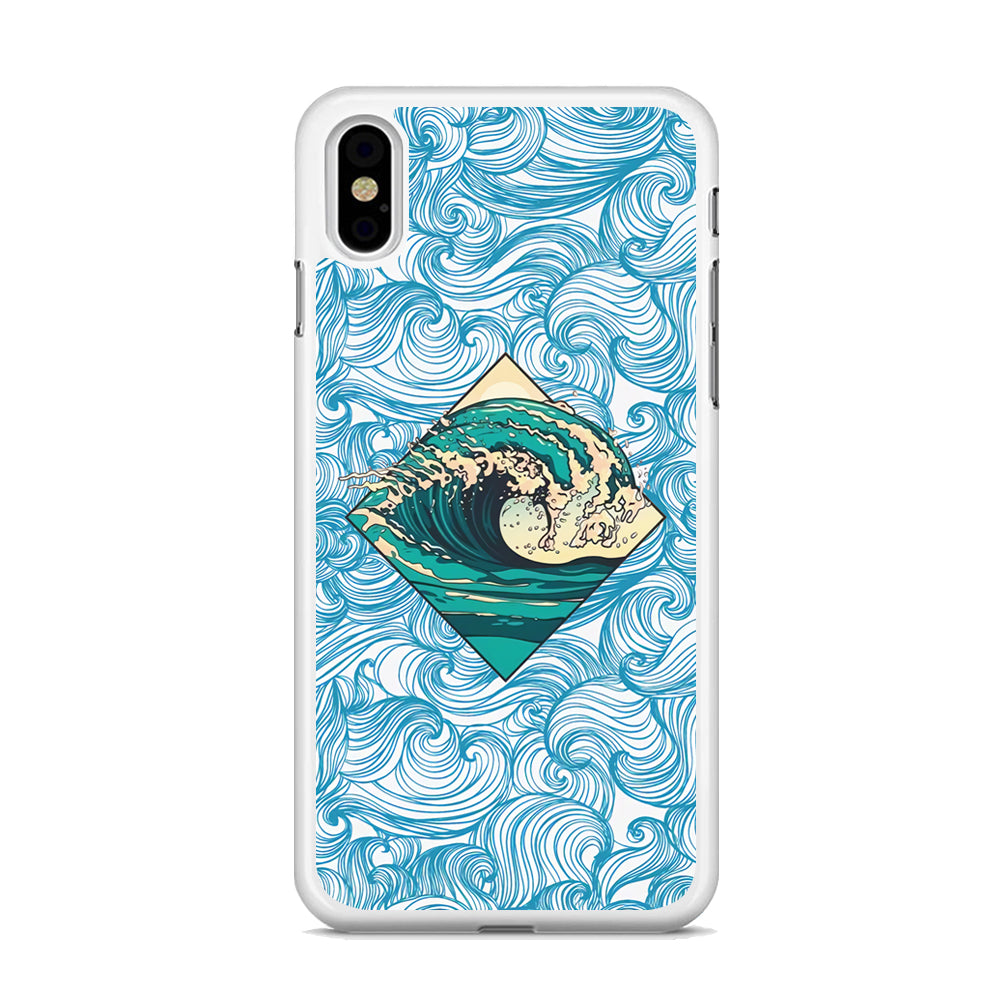 The Ocean Vibes iPhone X Case
