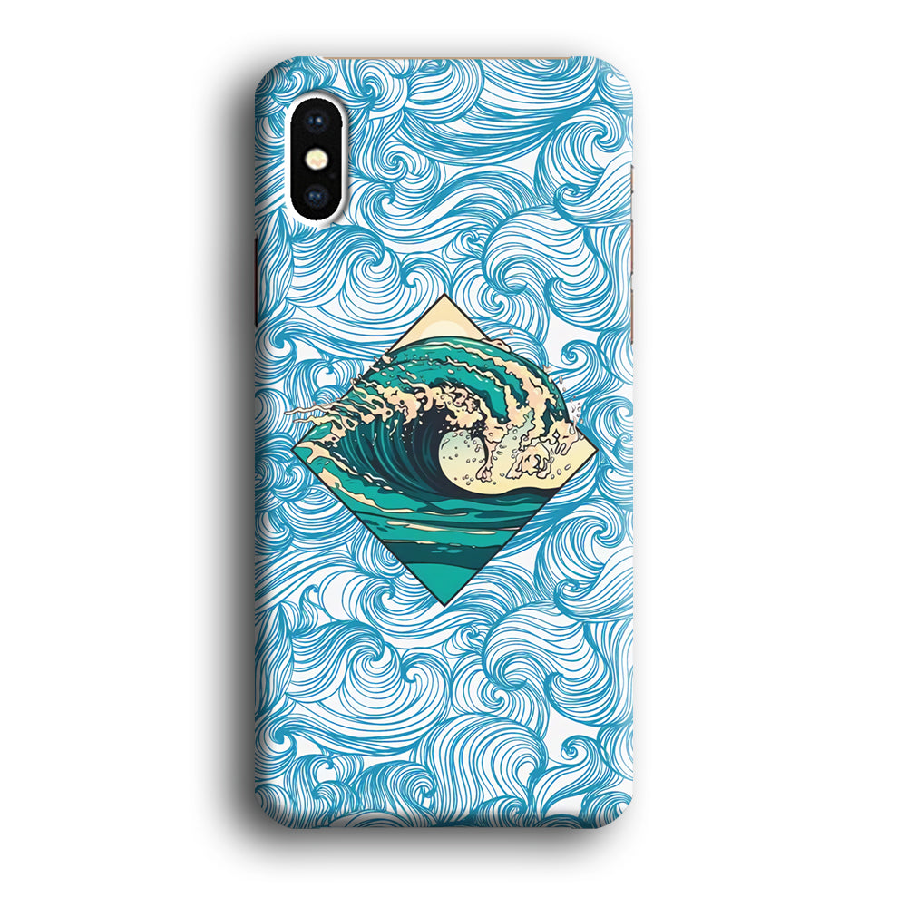 The Ocean Vibes iPhone X Case