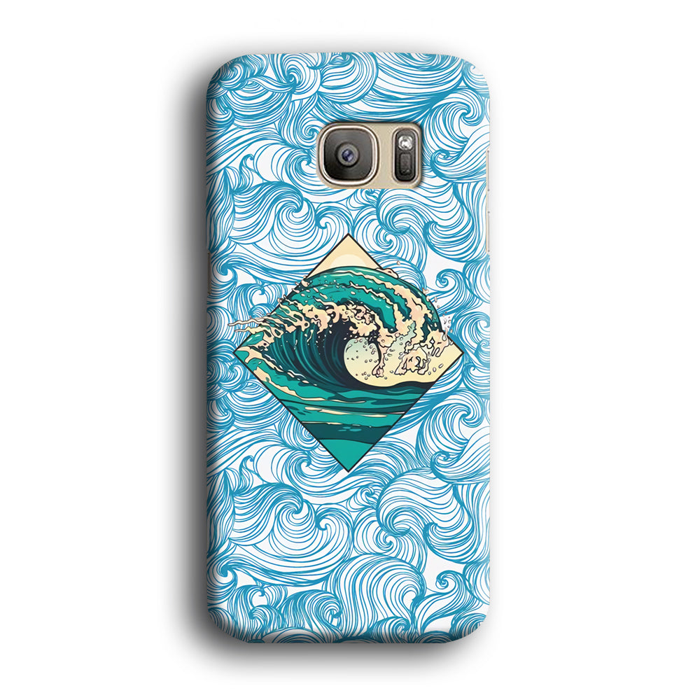 The Ocean Vibes Samsung Galaxy S7 Edge Case
