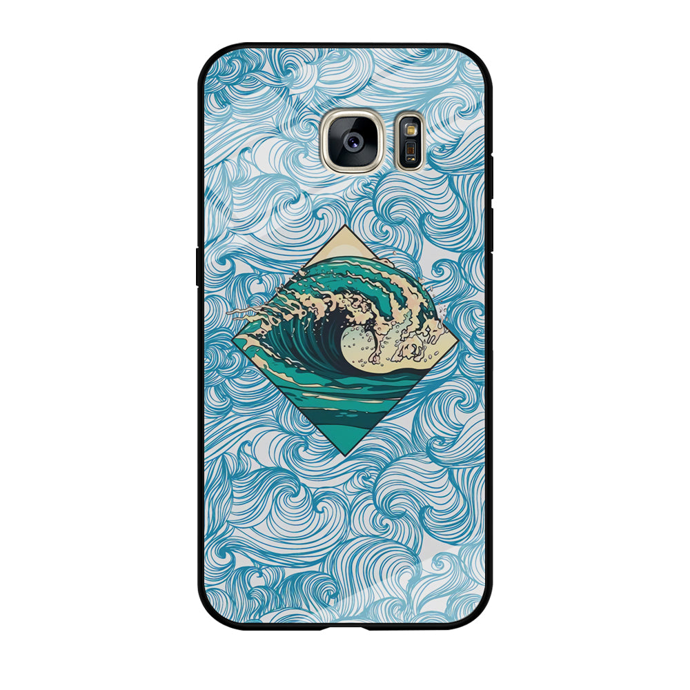 The Ocean Vibes Samsung Galaxy S7 Edge Case