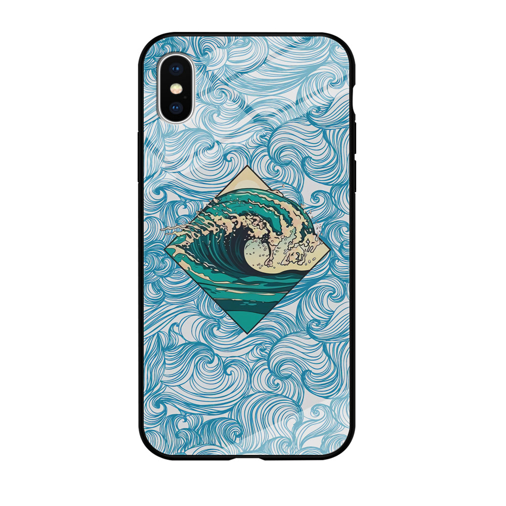 The Ocean Vibes iPhone X Case