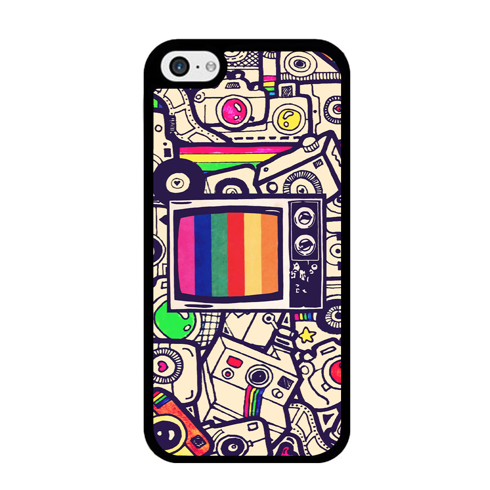 The Old Television iPhone 5 | 5s Case - Carneyforia
