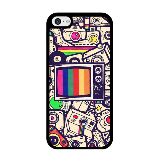 The Old Television iPhone 5 | 5s Case - Carneyforia