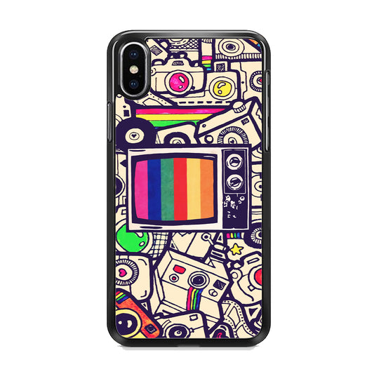 The Old Television iPhone X Case