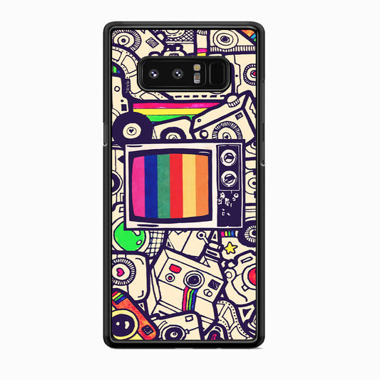 The Old Television Samsung Galaxy Note 8 Case