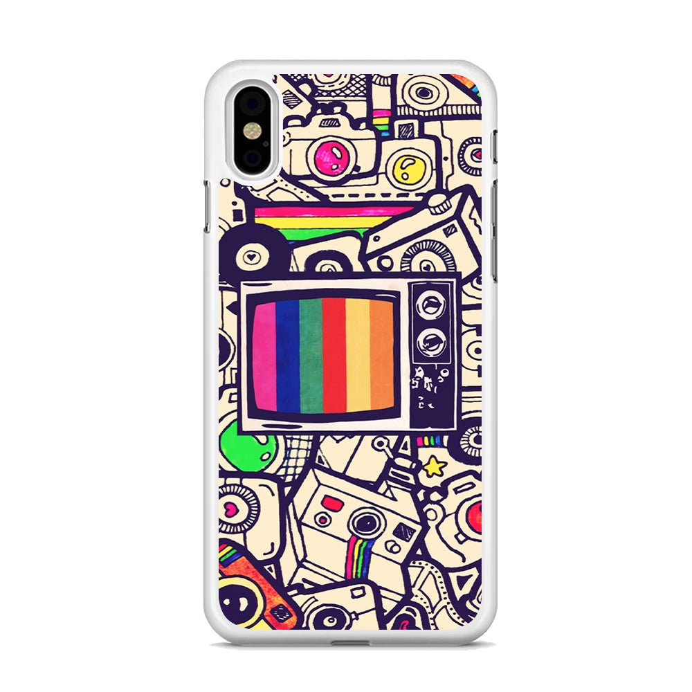 The Old Television iPhone X Case