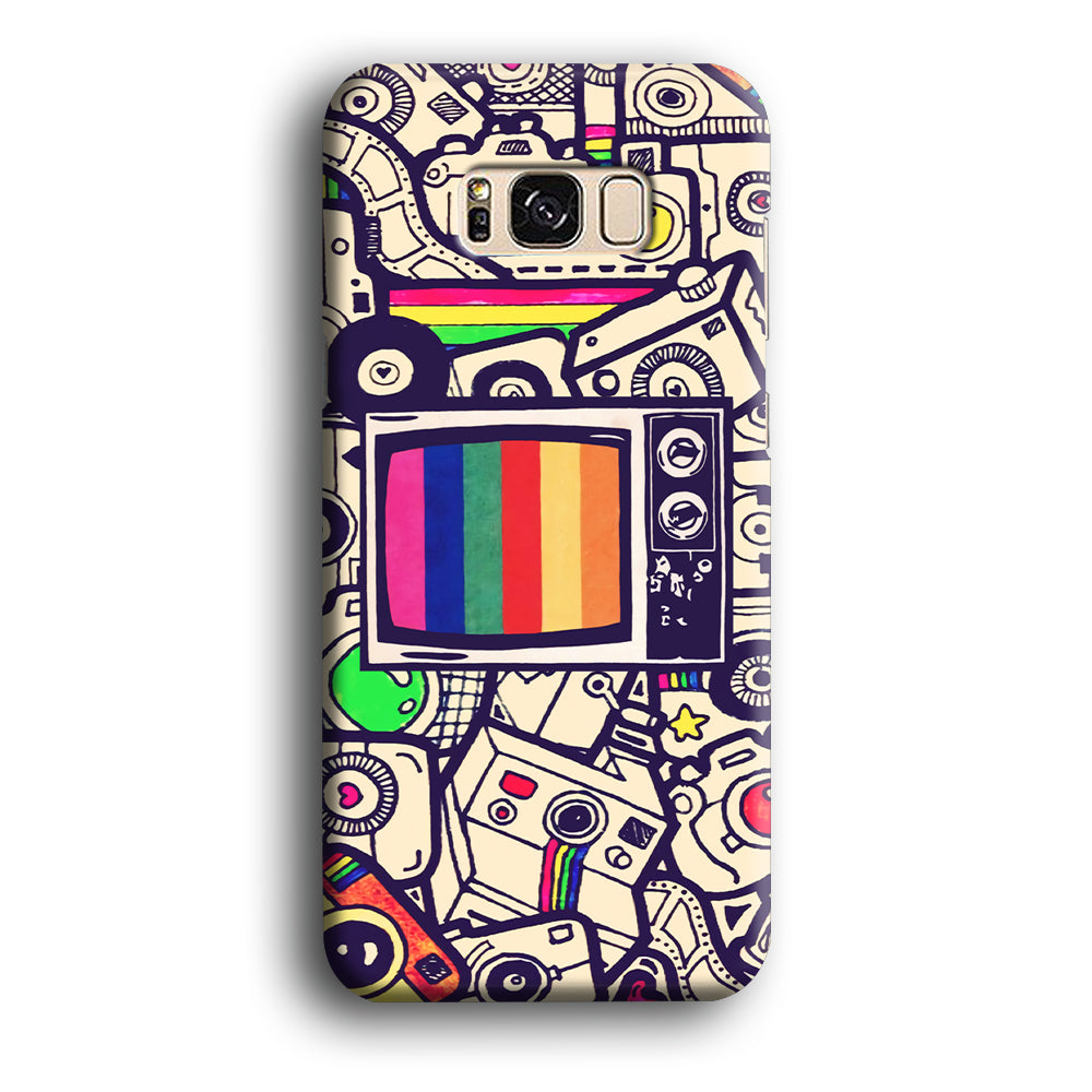 The Old Television Samsung Galaxy S8 Plus Case