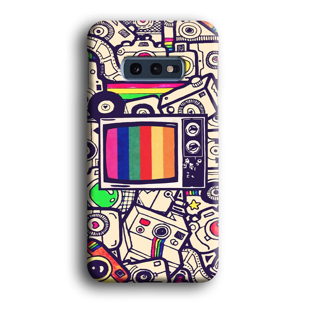 The Old Television Samsung Galaxy S10E Case