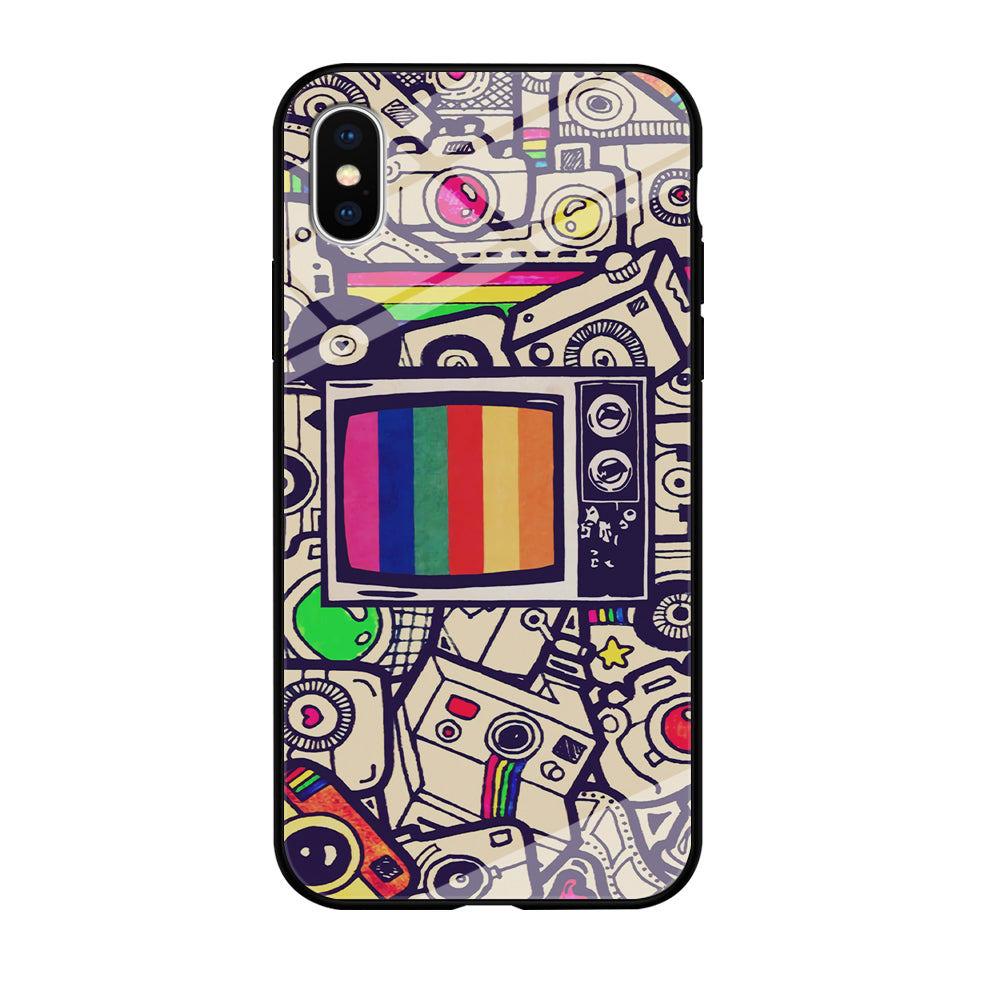 The Old Television iPhone X Case