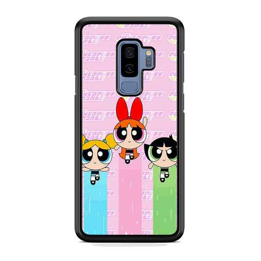 The Powerpuff Girls Battle Action Samsung Galaxy S9 Plus Case