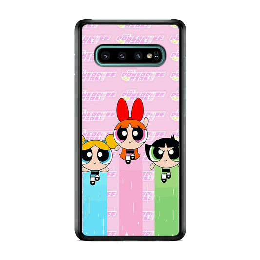 The Powerpuff Girls Battle Action Samsung Galaxy S10 Case