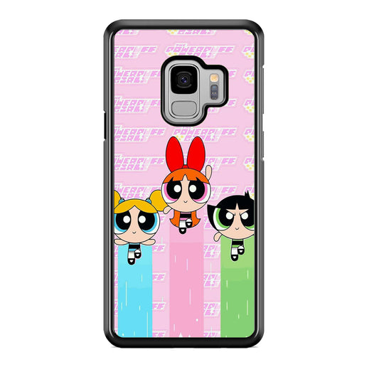 The Powerpuff Girls Battle Action Samsung Galaxy S9 Case