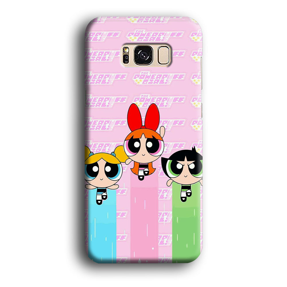 The Powerpuff Girls Battle Action Samsung Galaxy S8 Case