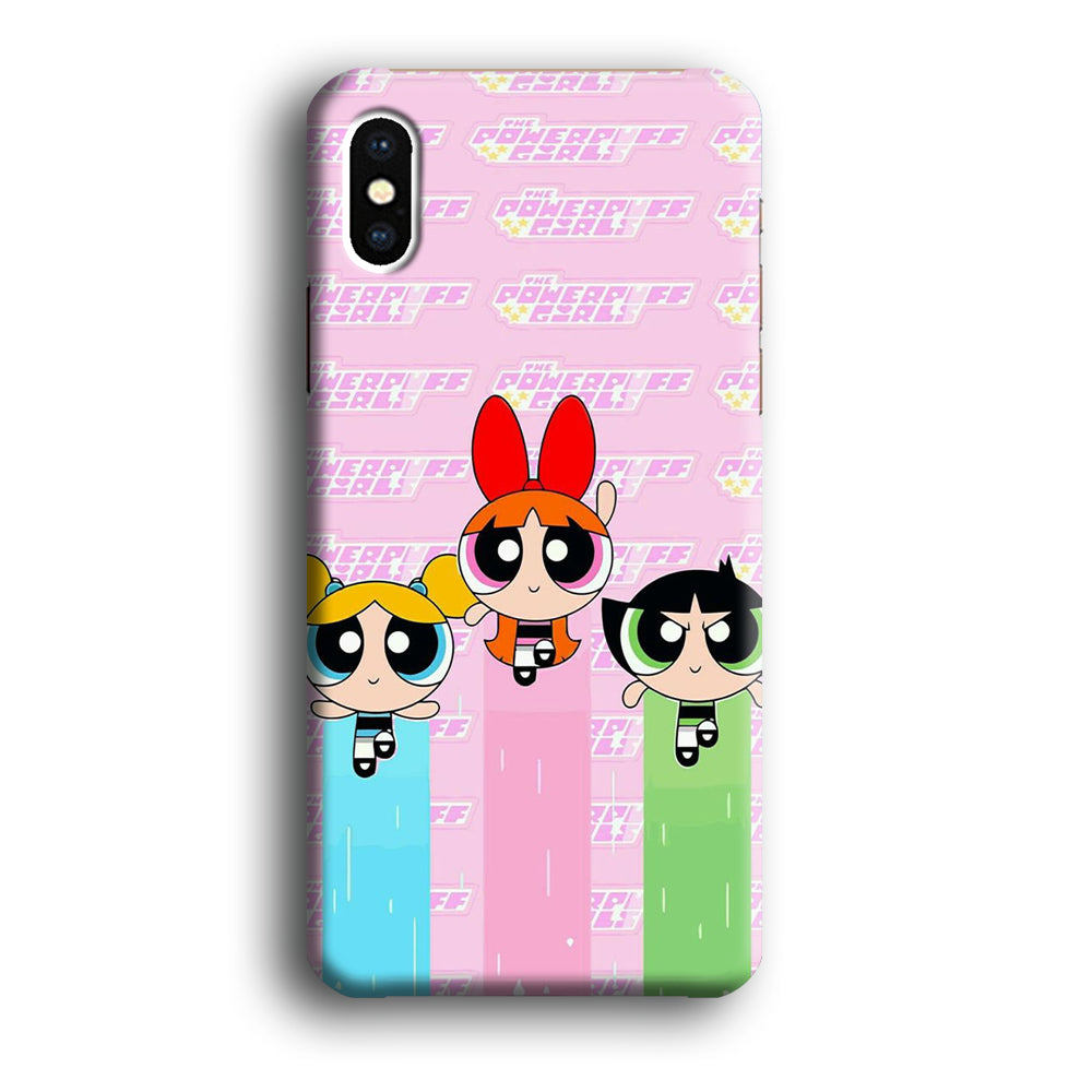 The Powerpuff Girls Battle Action iPhone XS MAX Case