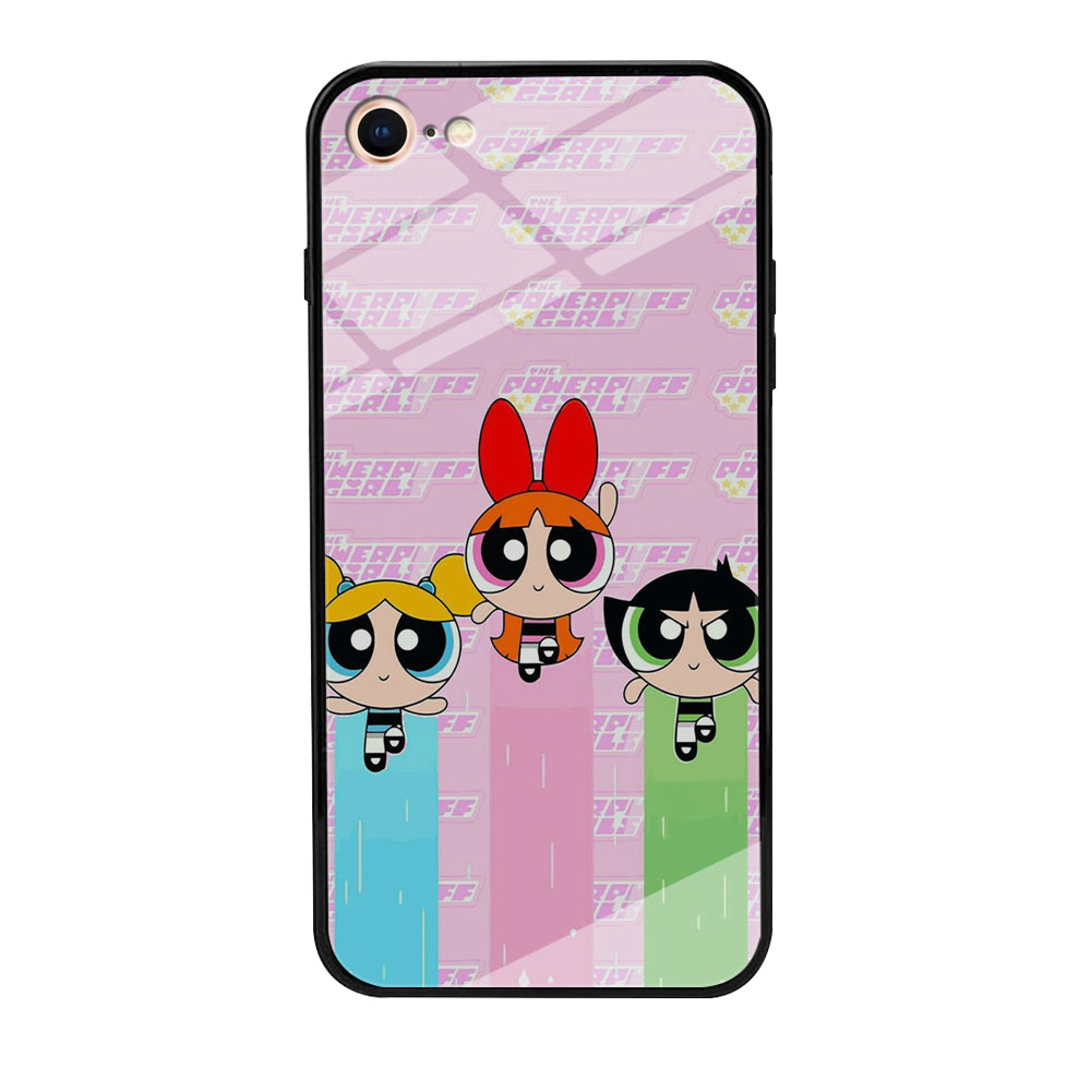 The Powerpuff Girls Battle Action iPhone 8 Case