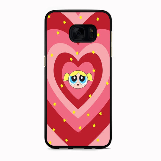The Powerpuff Girls Bubbles Love Samsung Galaxy S7 Edge Case