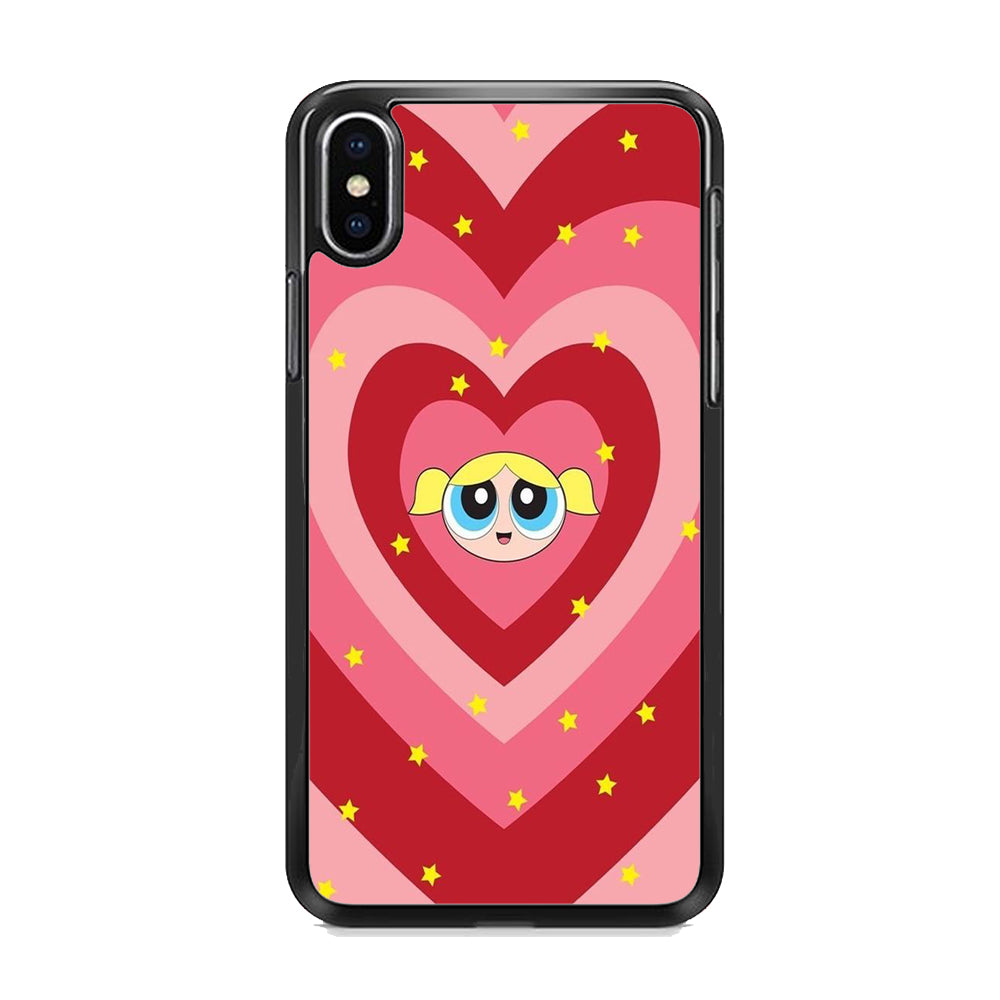 The Powerpuff Girls Bubbles Love iPhone X Case