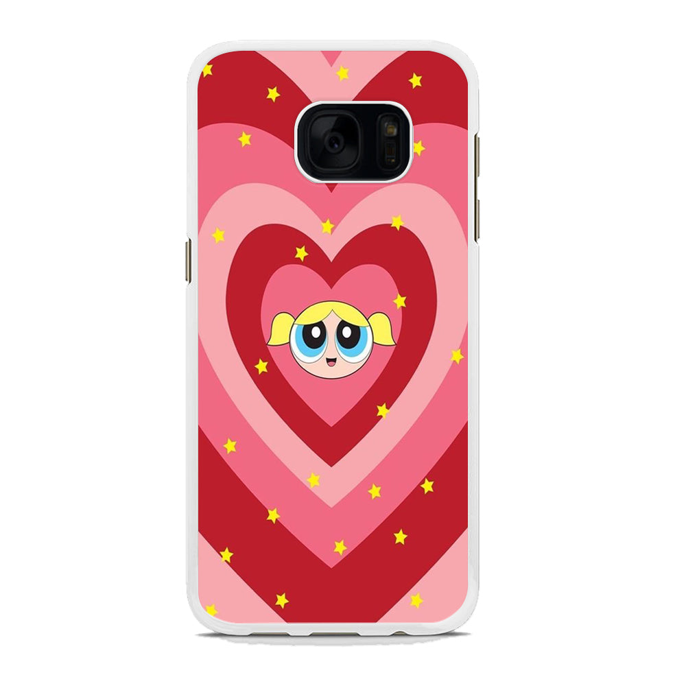 The Powerpuff Girls Bubbles Love Samsung Galaxy S7 Edge Case