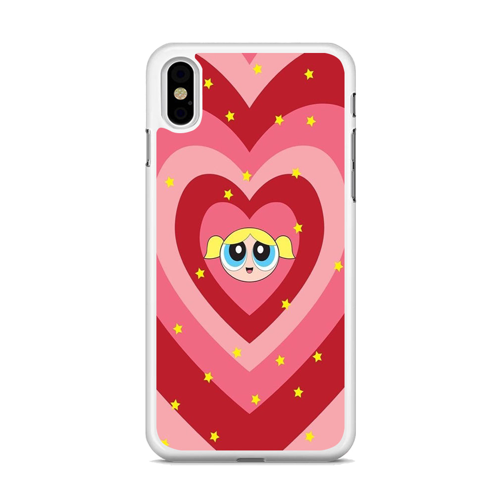 The Powerpuff Girls Bubbles Love iPhone X Case
