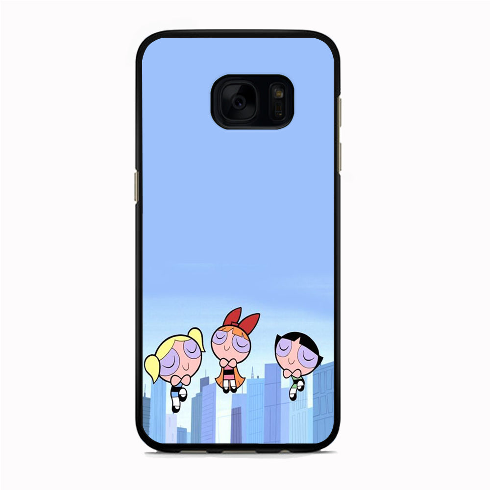 The Powerpuff Girls Cute Team Samsung Galaxy S7 Edge Case