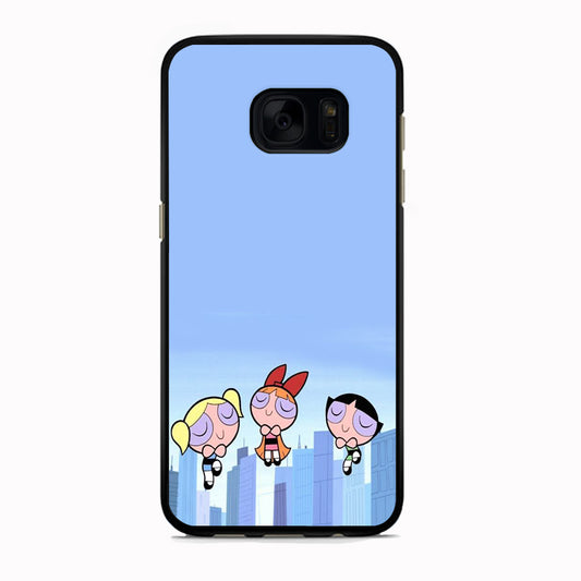The Powerpuff Girls Cute Team Samsung Galaxy S7 Edge Case