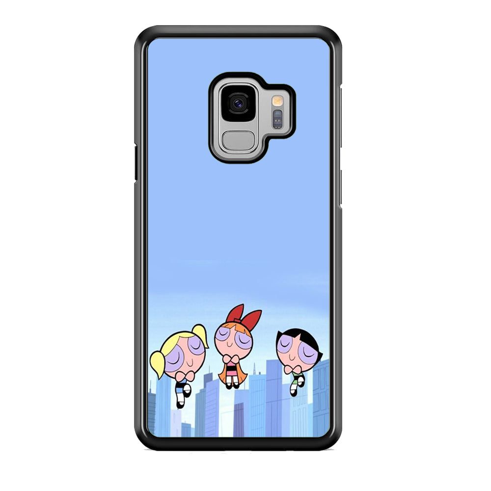 The Powerpuff Girls Cute Team Samsung Galaxy S9 Case