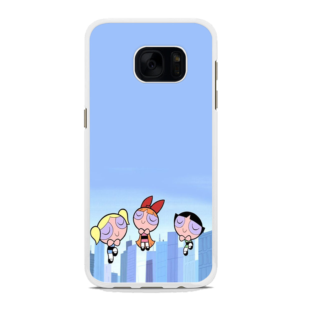 The Powerpuff Girls Cute Team Samsung Galaxy S7 Edge Case