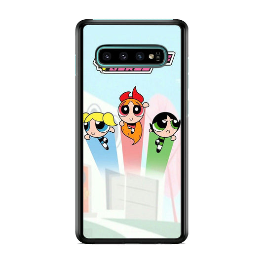 The Powerpuff Girls Hero Characrer Samsung Galaxy S10 Case