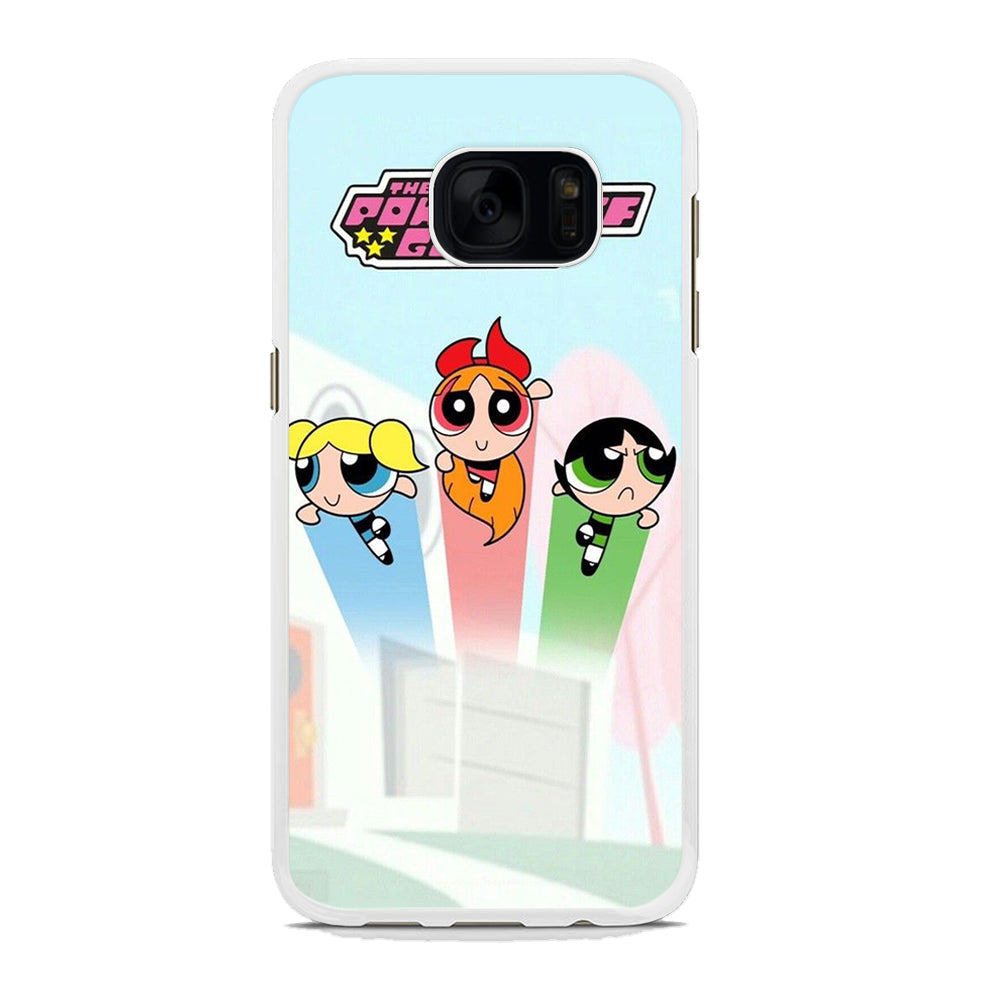 The Powerpuff Girls Hero Characrer Samsung Galaxy S7 Edge Case