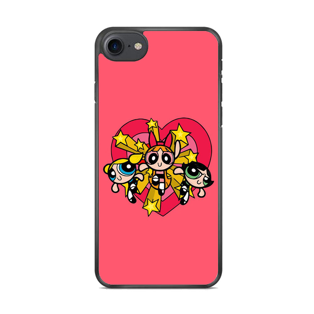 The Powerpuff Girls Pink Love iPhone 8 Case
