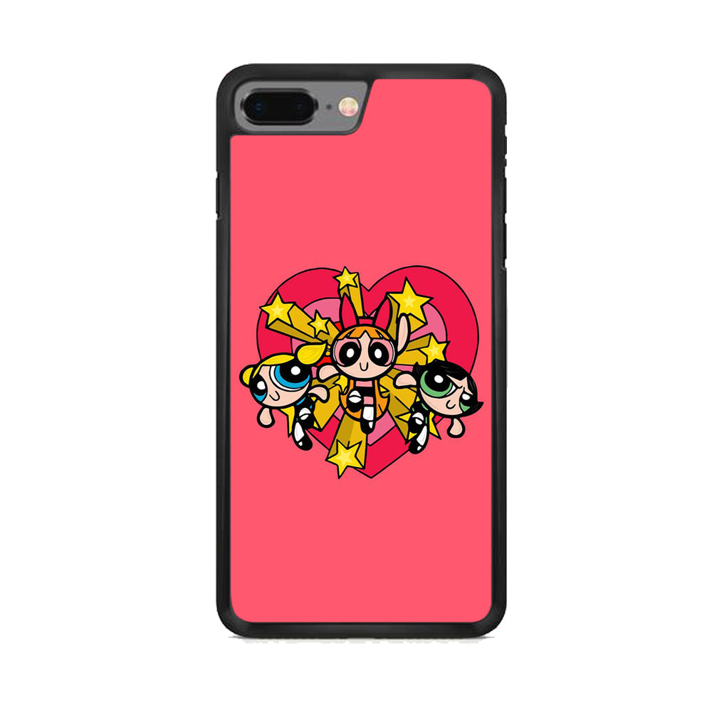 The Powerpuff Girls Pink Love iPhone 7 Plus Case